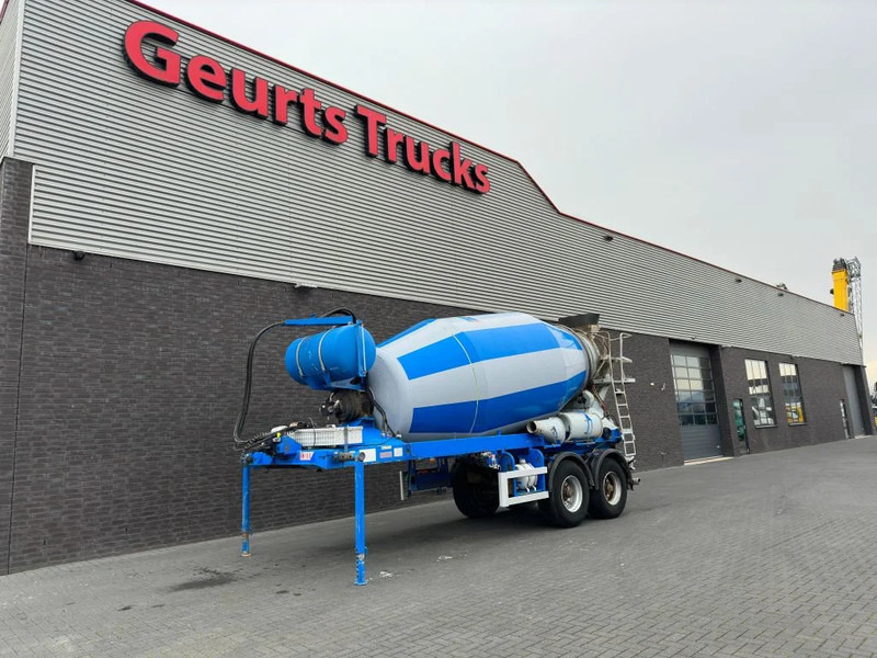 De Buf 2-ASSIGE 10M3 CONCRETE MIXER/MISCHER/MIXER - Betonmixer oplegger: afbeelding 2 De Buf 2-ASSIGE 10M3 CONCRETE MIXER/MISCHER/MIXER - Betonmixer oplegger: afbeelding 2