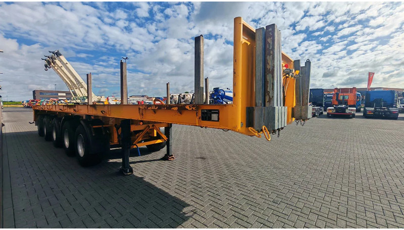 ES-GE 5 BAL-74-NA BALLAST TRAILER, 3E, 4E en 5E ASSEN GESTUURD - Open bak met boorden oplegger: afbeelding 4 ES-GE 5 BAL-74-NA BALLAST TRAILER, 3E, 4E en 5E ASSEN GESTUURD - Open bak met boorden oplegger: afbeelding 4
