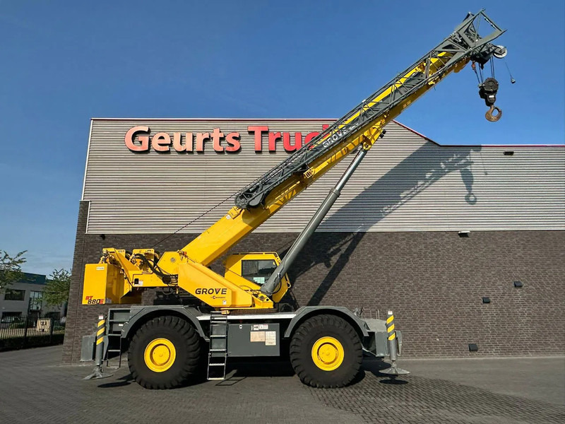 Grove RT880E ROUGH TERRAIN CRANE + JIB + 2 x WINCH - Ruwterreinkraan: afbeelding 5 Grove RT880E ROUGH TERRAIN CRANE + JIB + 2 x WINCH - Ruwterreinkraan: afbeelding 5
