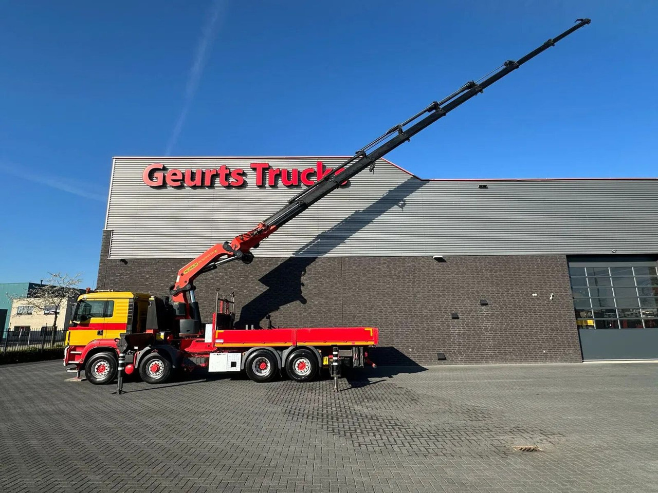 MAN 35.480 8X4H-6 BL MET PALFINGER PK92002-SH H KRAA - Kraanwagen: afbeelding 5 MAN 35.480 8X4H-6 BL MET PALFINGER PK92002-SH H KRAA - Kraanwagen: afbeelding 5