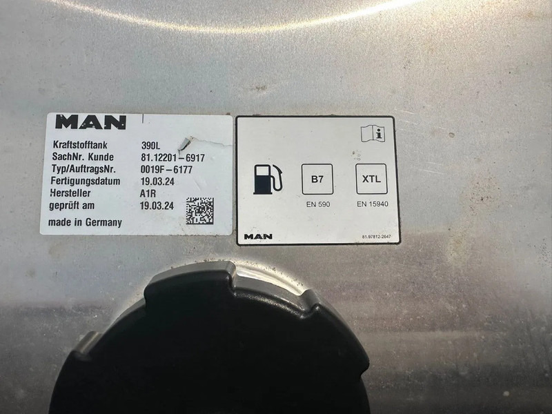 Nieuw Chassis vrachtwagen MAN TGS 26.480 6X2-4 BL CHASSIS CABINE (NIEUW): afbeelding 16 Nieuw Chassis vrachtwagen MAN TGS 26.480 6X2-4 BL CHASSIS CABINE (NIEUW): afbeelding 16