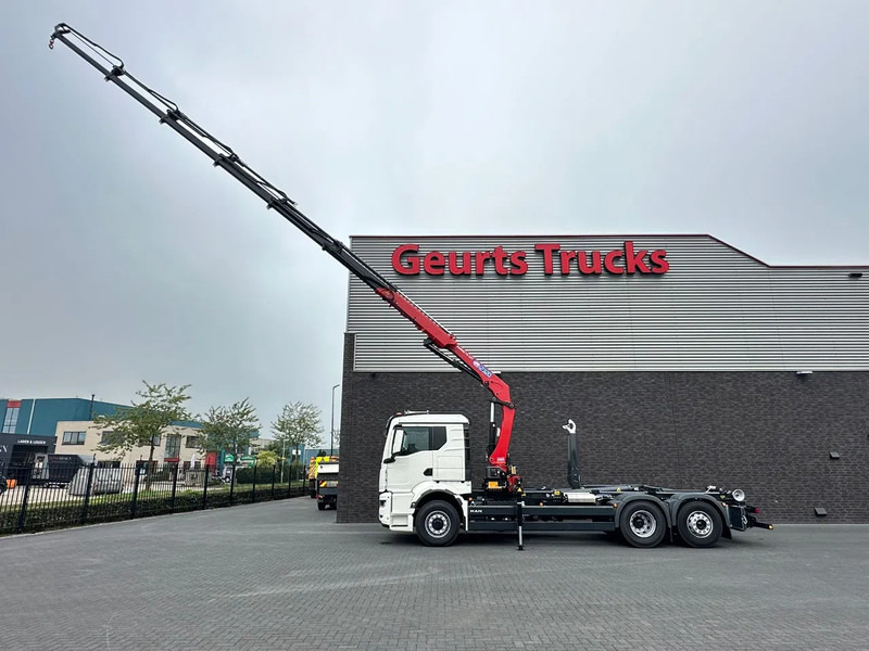 MAN TGS 26.520 6X4H-4 BL NEW MODEL + MEILLER HAAKARMSYSTEEM + HMF 2320 K6-RCS KRAAN/KRAN/CRANE/GRUA - Haakarmsysteem vrachtwagen, Kraanwagen: afbeelding 5 MAN TGS 26.520 6X4H-4 BL NEW MODEL + MEILLER HAAKARMSYSTEEM + HMF 2320 K6-RCS KRAAN/KRAN/CRANE/GRUA - Haakarmsysteem vrachtwagen, Kraanwagen: afbeelding 5