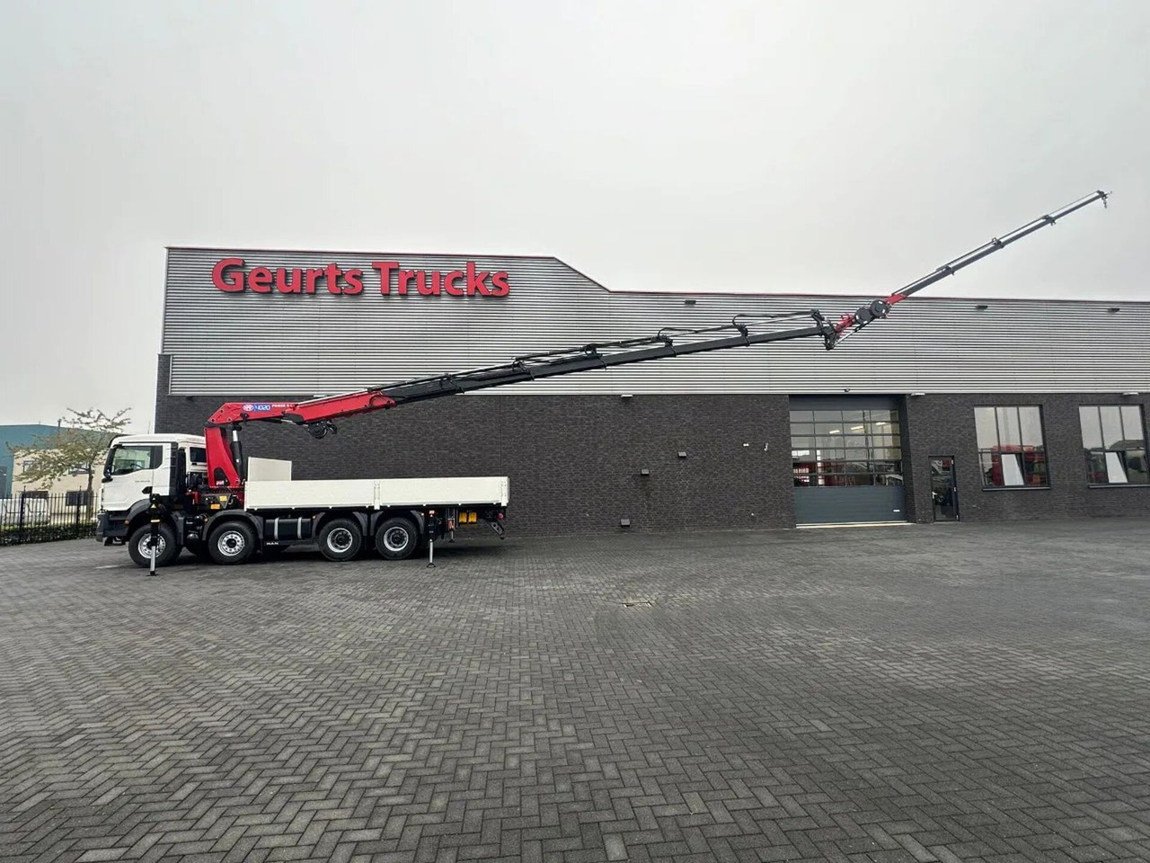 MAN TGS 35.470 8X4 HMF 4020-K6 + FJ 600 K4 KRAAN/KRA - Kraanwagen: afbeelding 4 MAN TGS 35.470 8X4 HMF 4020-K6 + FJ 600 K4 KRAAN/KRA - Kraanwagen: afbeelding 4