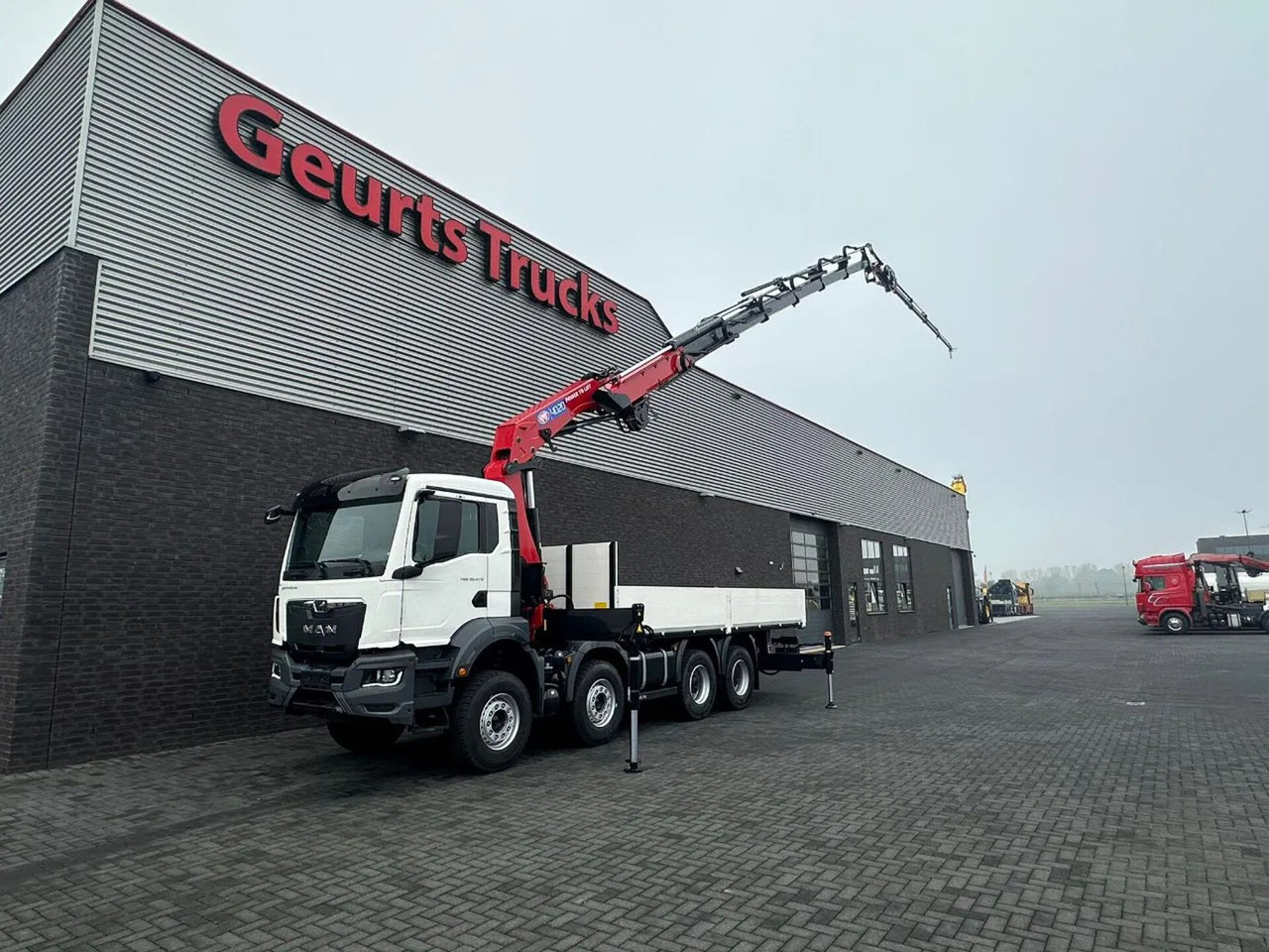 MAN TGS 35.470 8X4 HMF 4020-K6 + FJ 600 K4 KRAAN/KRA - Kraanwagen: afbeelding 2 MAN TGS 35.470 8X4 HMF 4020-K6 + FJ 600 K4 KRAAN/KRA - Kraanwagen: afbeelding 2