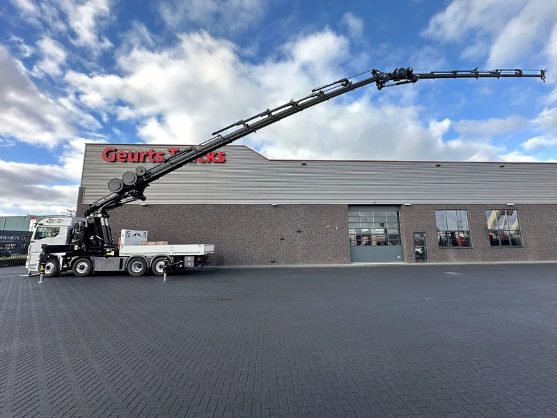 MAN TGS 35.520 OPEN LAADBAK MET EFFER iQ.1400 HP-9 KRAAN + JIB 260Q-6 + LIER | DEMO TRUCK!!! - Kraanwagen: afbeelding 1 MAN TGS 35.520 OPEN LAADBAK MET EFFER iQ.1400 HP-9 KRAAN + JIB 260Q-6 + LIER | DEMO TRUCK!!! - Kraanwagen: afbeelding 1
