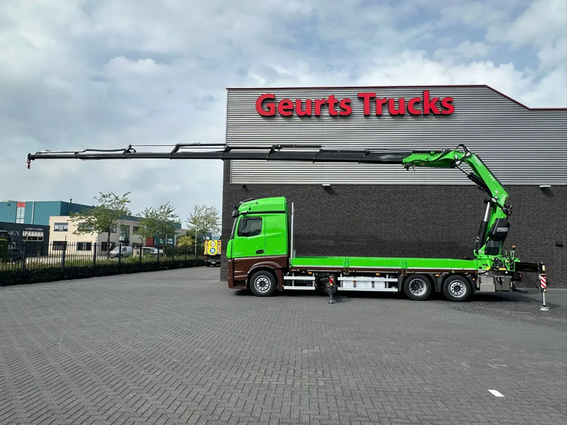 Mercedes-Benz Actros 2545 6X4 OPENLAADBAK MET FASSI F545RA.2.28 XE DINAMIC KRAAN / KRAAN/ CRANE/ GRUA - Kraanwagen: afbeelding 1 Mercedes-Benz Actros 2545 6X4 OPENLAADBAK MET FASSI F545RA.2.28 XE DINAMIC KRAAN / KRAAN/ CRANE/ GRUA - Kraanwagen: afbeelding 1