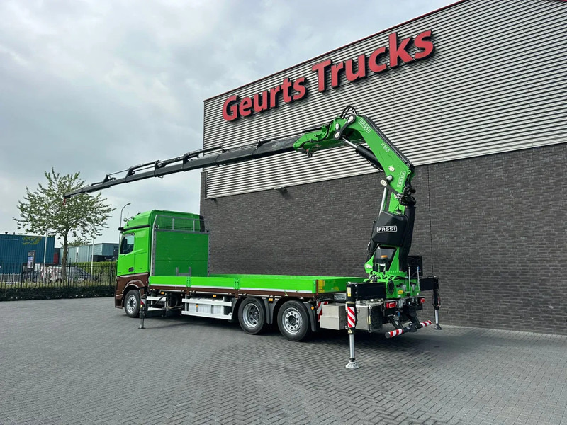 Mercedes-Benz Actros 2545 6X4 OPENLAADBAK MET FASSI F545RA.2.28 XE DINAMIC KRAAN / KRAAN/ CRANE/ GRUA - Kraanwagen: afbeelding 3 Mercedes-Benz Actros 2545 6X4 OPENLAADBAK MET FASSI F545RA.2.28 XE DINAMIC KRAAN / KRAAN/ CRANE/ GRUA - Kraanwagen: afbeelding 3