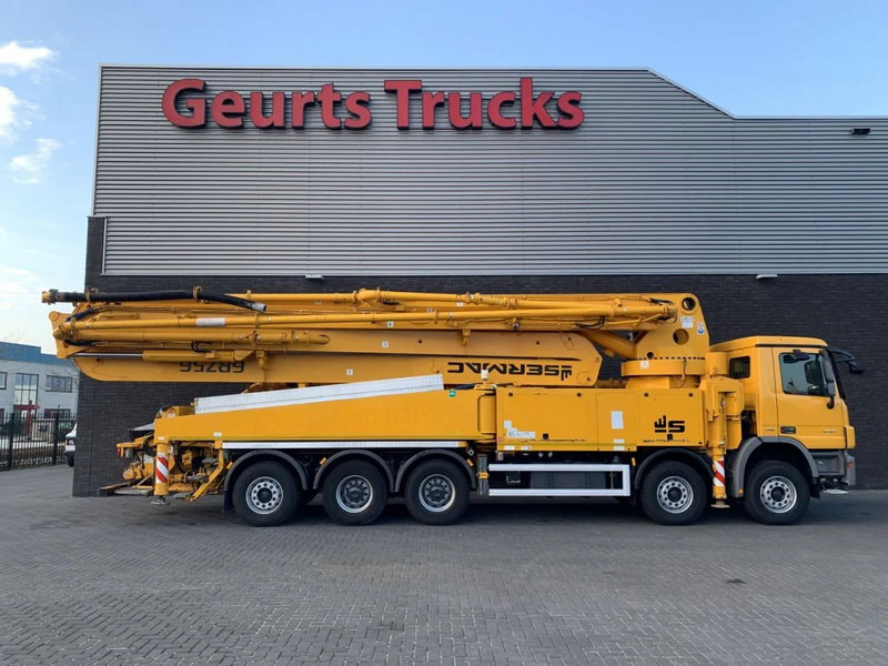 Mercedes-Benz Actros 5041 10X4 + SERMAC 6 RZ 56 METER CONCRETE PUMP - Betonpomp: afbeelding 5 Mercedes-Benz Actros 5041 10X4 + SERMAC 6 RZ 56 METER CONCRETE PUMP - Betonpomp: afbeelding 5