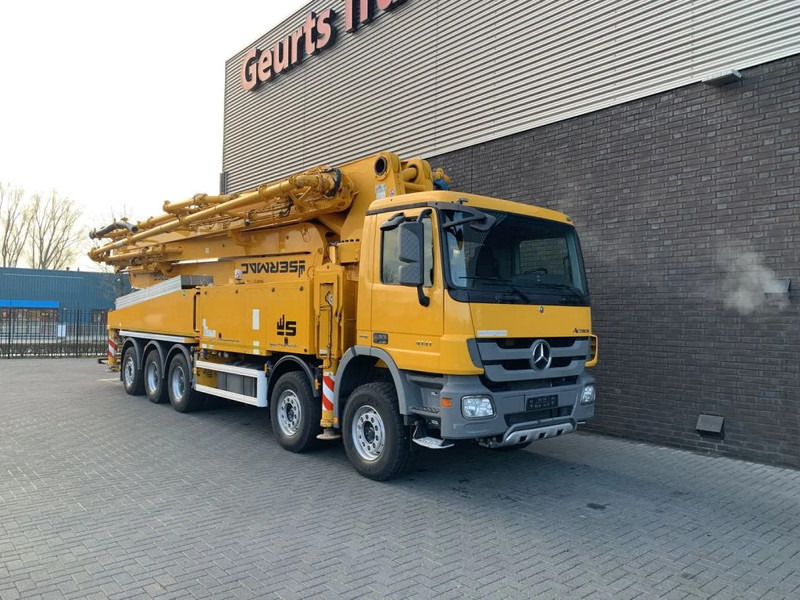 Betonpomp Mercedes-Benz Actros 5041 10X4 + SERMAC 6 RZ 56 METER CONCRETE PUMP: afbeelding 7