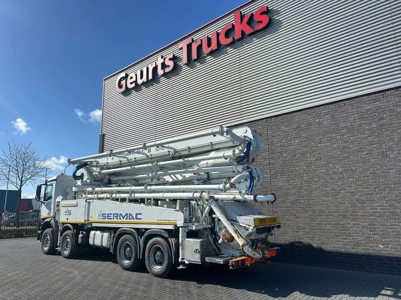 Mercedes-Benz Arocs 4451 8X4 + SERMAC 5Z42 BETONPOMP/BETONPUMP - Betonpomp: afbeelding 3 Mercedes-Benz Arocs 4451 8X4 + SERMAC 5Z42 BETONPOMP/BETONPUMP - Betonpomp: afbeelding 3