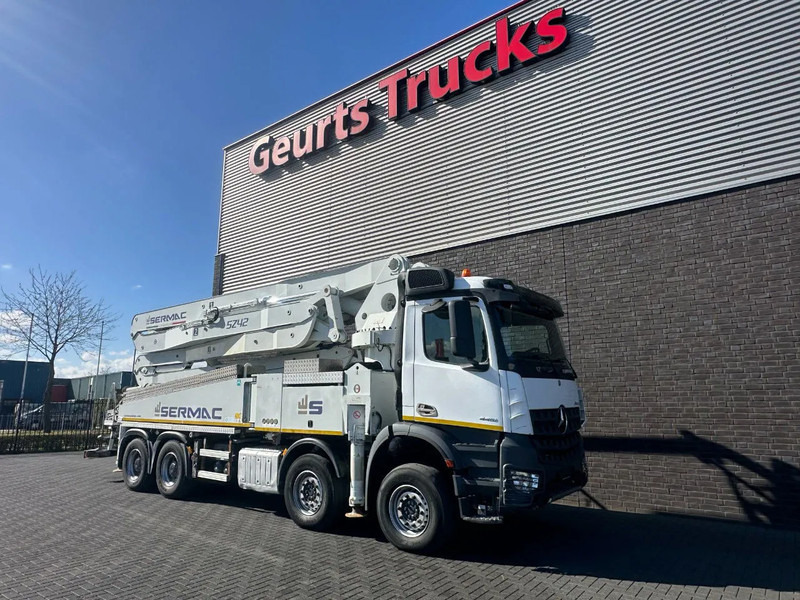 Mercedes-Benz Arocs 4451 8X4 + SERMAC 5Z42 BETONPOMP/BETONPUMPE/CONCRETE PUMP - Betonpomp: afbeelding 5 Mercedes-Benz Arocs 4451 8X4 + SERMAC 5Z42 BETONPOMP/BETONPUMPE/CONCRETE PUMP - Betonpomp: afbeelding 5
