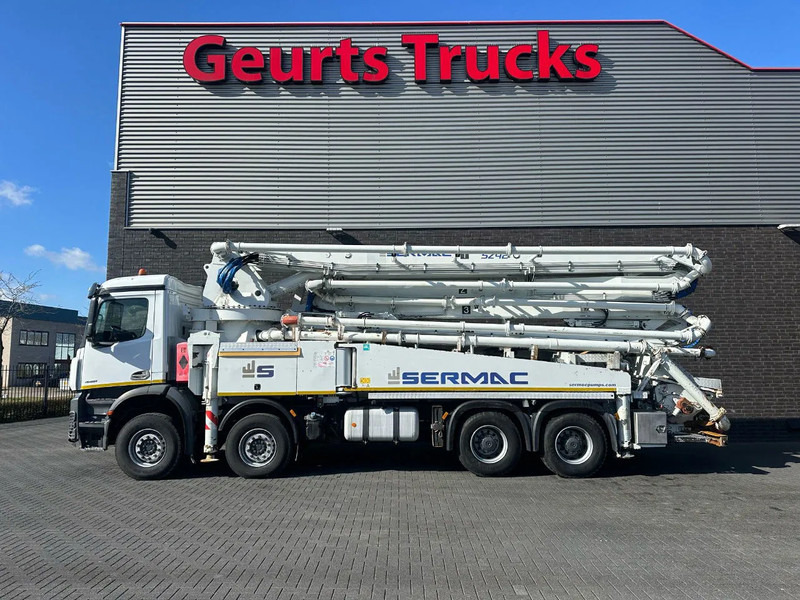 Mercedes-Benz Arocs 4451 8X4 + SERMAC 5Z42 BETONPOMP/BETONPUMPE/CONCRETE PUMP - Betonpomp: afbeelding 1 Mercedes-Benz Arocs 4451 8X4 + SERMAC 5Z42 BETONPOMP/BETONPUMPE/CONCRETE PUMP - Betonpomp: afbeelding 1