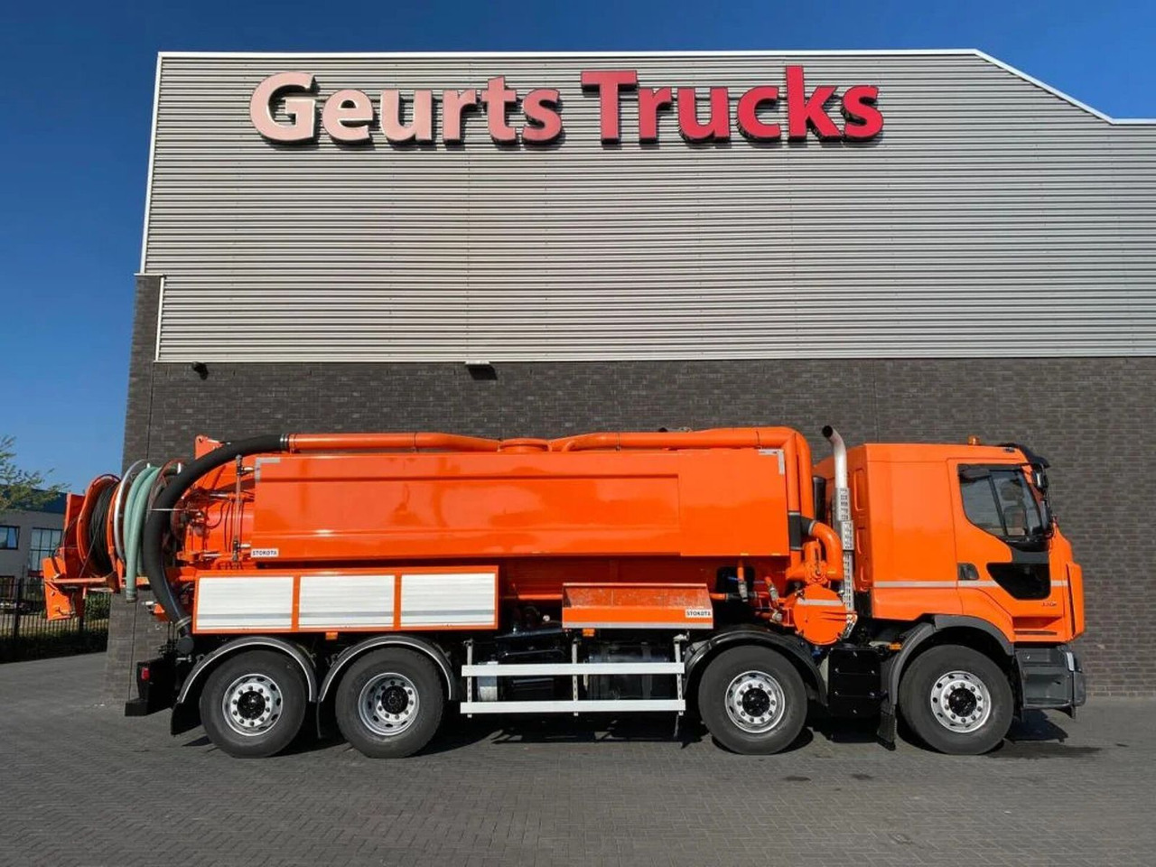 Renault Lander 430 8X2 STOKOTA VACUUM/HOGEDRUK /COMBI/KO - Vacuümwagen: afbeelding 4 Renault Lander 430 8X2 STOKOTA VACUUM/HOGEDRUK /COMBI/KO - Vacuümwagen: afbeelding 4