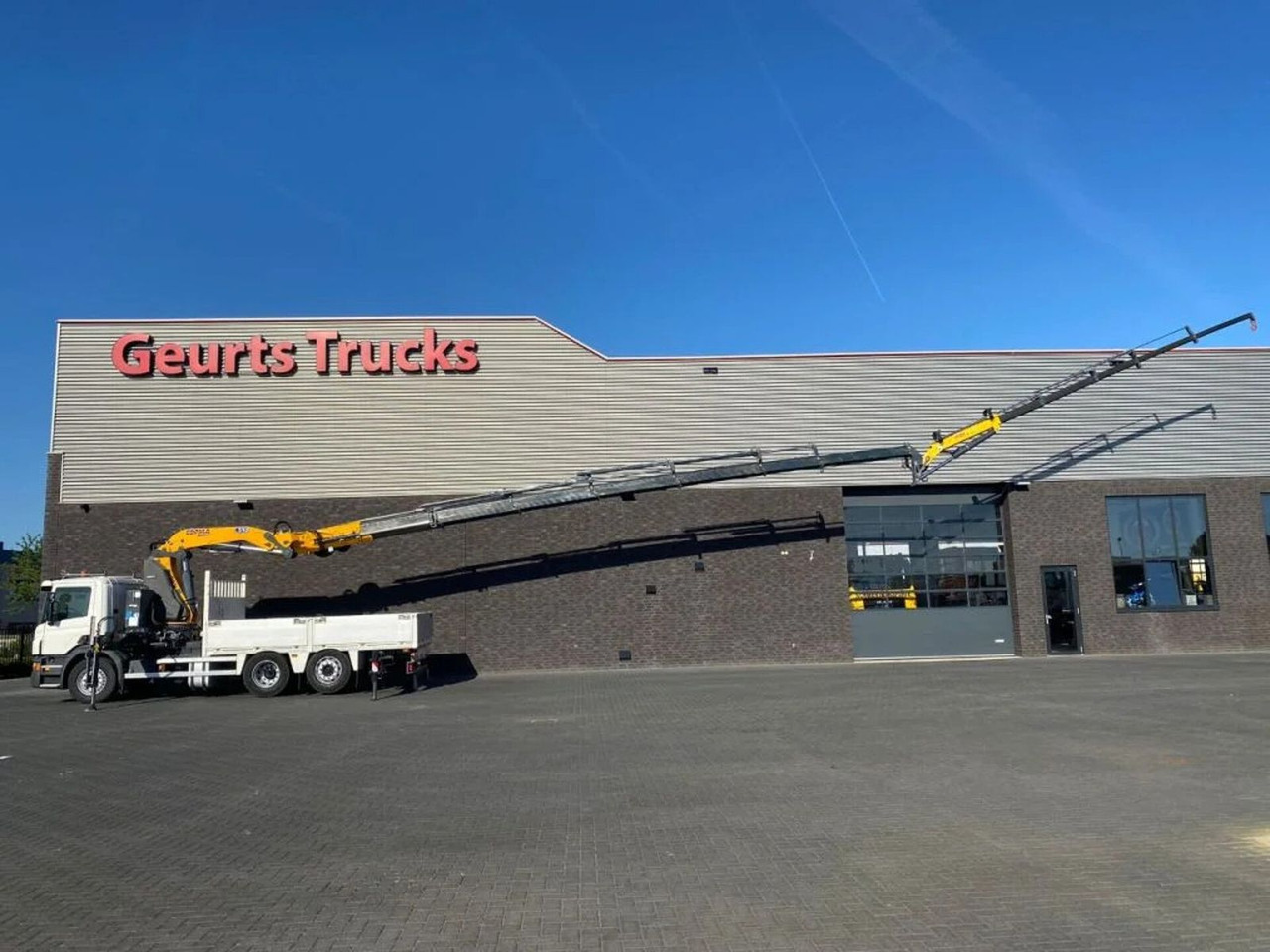Scania P250 6X2 + COPMA 510.7 + JIB J4 KRAAN/KRAN/CRANE - Kraanwagen: afbeelding 3 Scania P250 6X2 + COPMA 510.7 + JIB J4 KRAAN/KRAN/CRANE - Kraanwagen: afbeelding 3