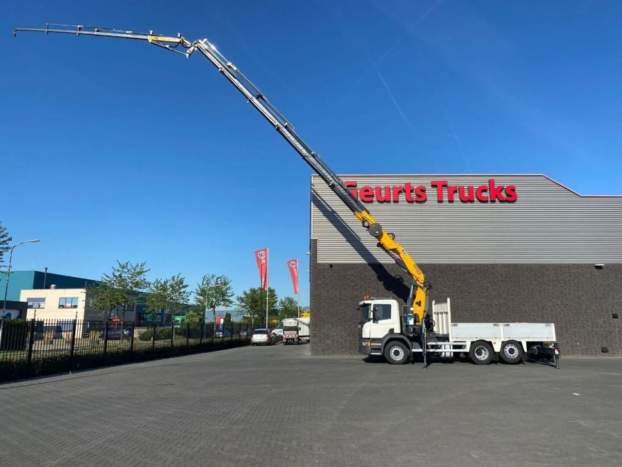 Scania P250 6X2 + COPMA 510.7 + JIB J4 KRAAN/KRAN/CRANE - Kraanwagen: afbeelding 5 Scania P250 6X2 + COPMA 510.7 + JIB J4 KRAAN/KRAN/CRANE - Kraanwagen: afbeelding 5