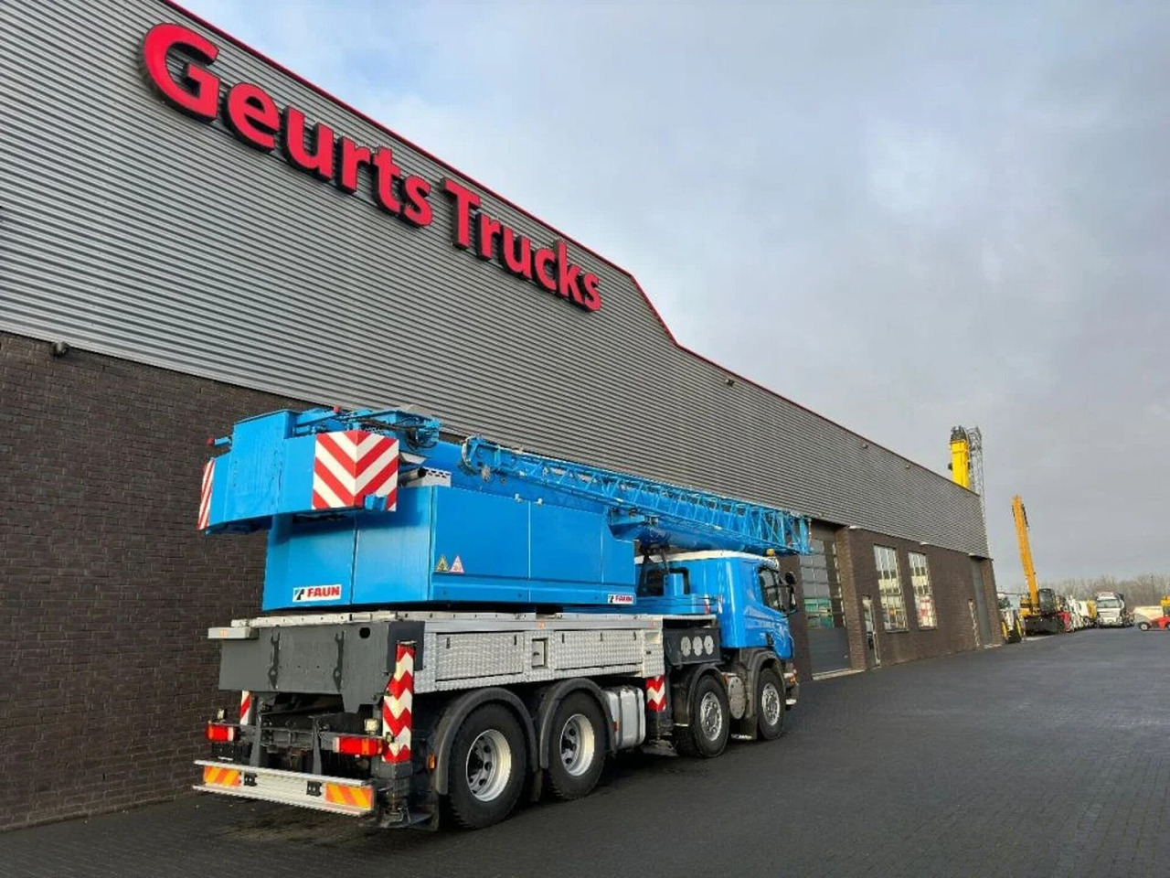 Scania P420 8X4 + FAUN HK 40 + JIB KRAAN/KRAN/CRANE/GRU - Kraanwagen: afbeelding 5 Scania P420 8X4 + FAUN HK 40 + JIB KRAAN/KRAN/CRANE/GRU - Kraanwagen: afbeelding 5