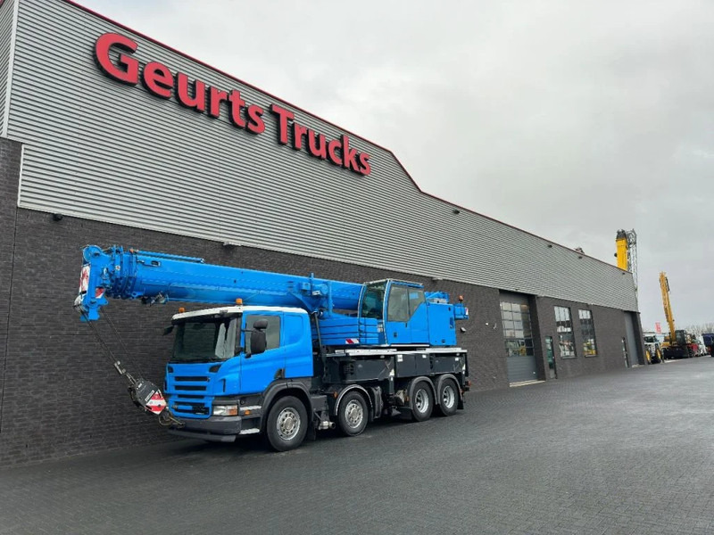Scania P420 8X4 + LIEBHERR LTF 1045-4.1 KRAAN/KRAN/CRANE/GRUA - Kraanwagen: afbeelding 2 Scania P420 8X4 + LIEBHERR LTF 1045-4.1 KRAAN/KRAN/CRANE/GRUA - Kraanwagen: afbeelding 2