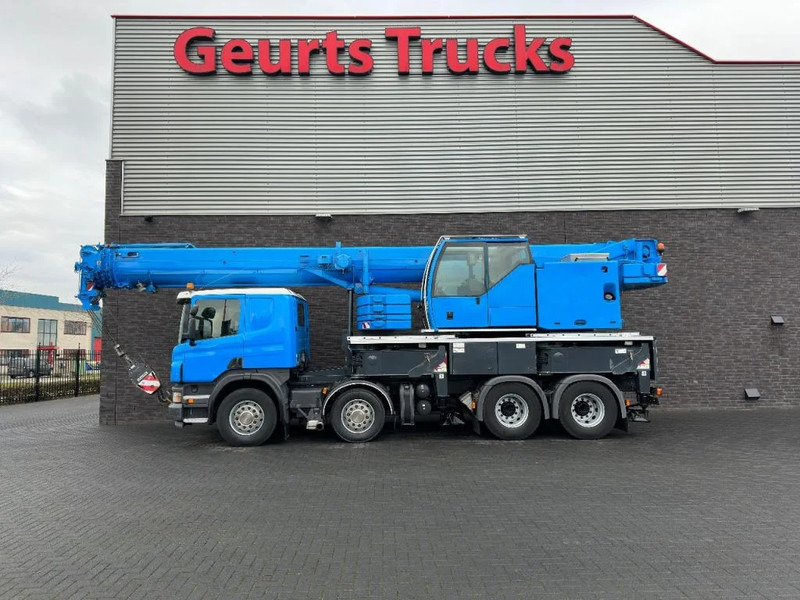 Scania P420 8X4 + LIEBHERR LTF 1045-4.1 KRAAN/KRAN/CRANE/GRUA - Kraanwagen: afbeelding 1 Scania P420 8X4 + LIEBHERR LTF 1045-4.1 KRAAN/KRAN/CRANE/GRUA - Kraanwagen: afbeelding 1