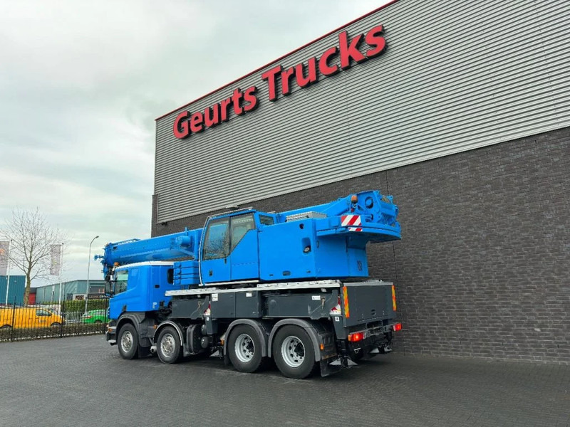 Scania P420 8X4 + LIEBHERR LTF 1045-4.1 KRAAN/KRAN/CRANE/GRUA - Kraanwagen: afbeelding 3 Scania P420 8X4 + LIEBHERR LTF 1045-4.1 KRAAN/KRAN/CRANE/GRUA - Kraanwagen: afbeelding 3