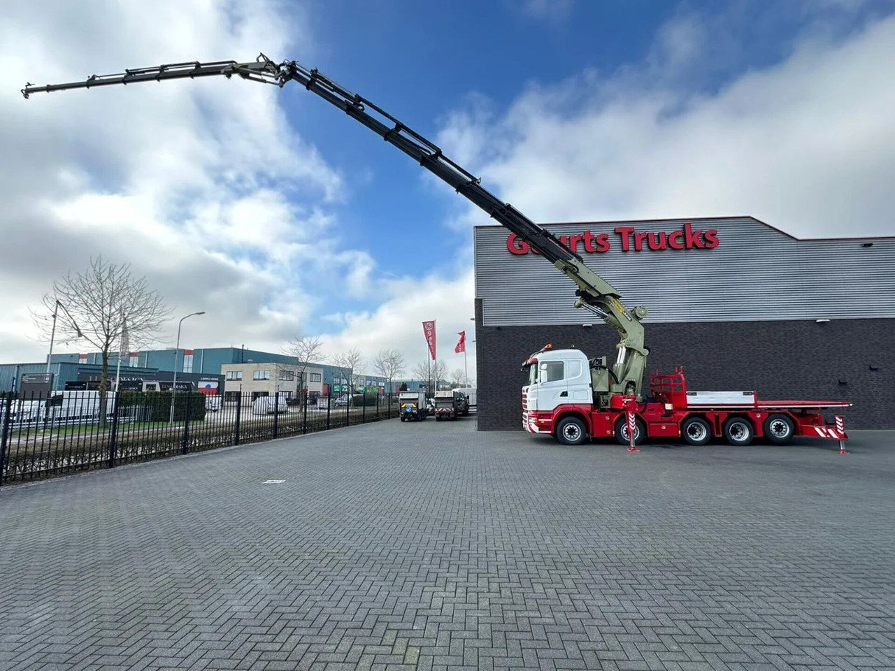 Scania R480 10X4 TREKKER-BAKWAGEN COMBI + PALFINGER PK - Kraanwagen: afbeelding 5 Scania R480 10X4 TREKKER-BAKWAGEN COMBI + PALFINGER PK - Kraanwagen: afbeelding 5