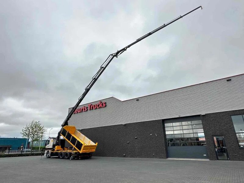 Scania R530 V8 NGS 8X4 TRIDEM MET HYVA 2Z KIPPER + HMF 5020-K6 + JIB FJ1000-K5 KRAAN/KRAN/CRANE/GRUA - Kipper vrachtwagen, Kraanwagen: afbeelding 4 Scania R530 V8 NGS 8X4 TRIDEM MET HYVA 2Z KIPPER + HMF 5020-K6 + JIB FJ1000-K5 KRAAN/KRAN/CRANE/GRUA - Kipper vrachtwagen, Kraanwagen: afbeelding 4