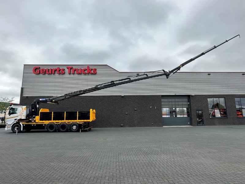 Scania R530 V8 NGS 8X4 TRIDEM MET HYVA 2Z KIPPER + HMF 5020-K6 + JIB FJ1000-K5 KRAAN/KRAN/CRANE/GRUA - Kraanwagen: afbeelding 4 Scania R530 V8 NGS 8X4 TRIDEM MET HYVA 2Z KIPPER + HMF 5020-K6 + JIB FJ1000-K5 KRAAN/KRAN/CRANE/GRUA - Kraanwagen: afbeelding 4