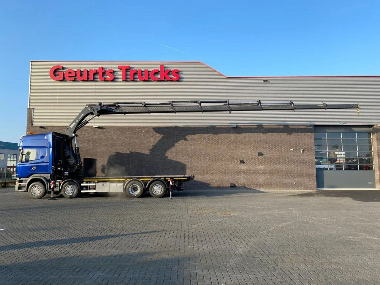 Scania R580 V8 8X2 + HIAB XS 544 E-8 HIPRO KRAAN/KRAN/C - Kraanwagen: afbeelding 1 Scania R580 V8 8X2 + HIAB XS 544 E-8 HIPRO KRAAN/KRAN/C - Kraanwagen: afbeelding 1