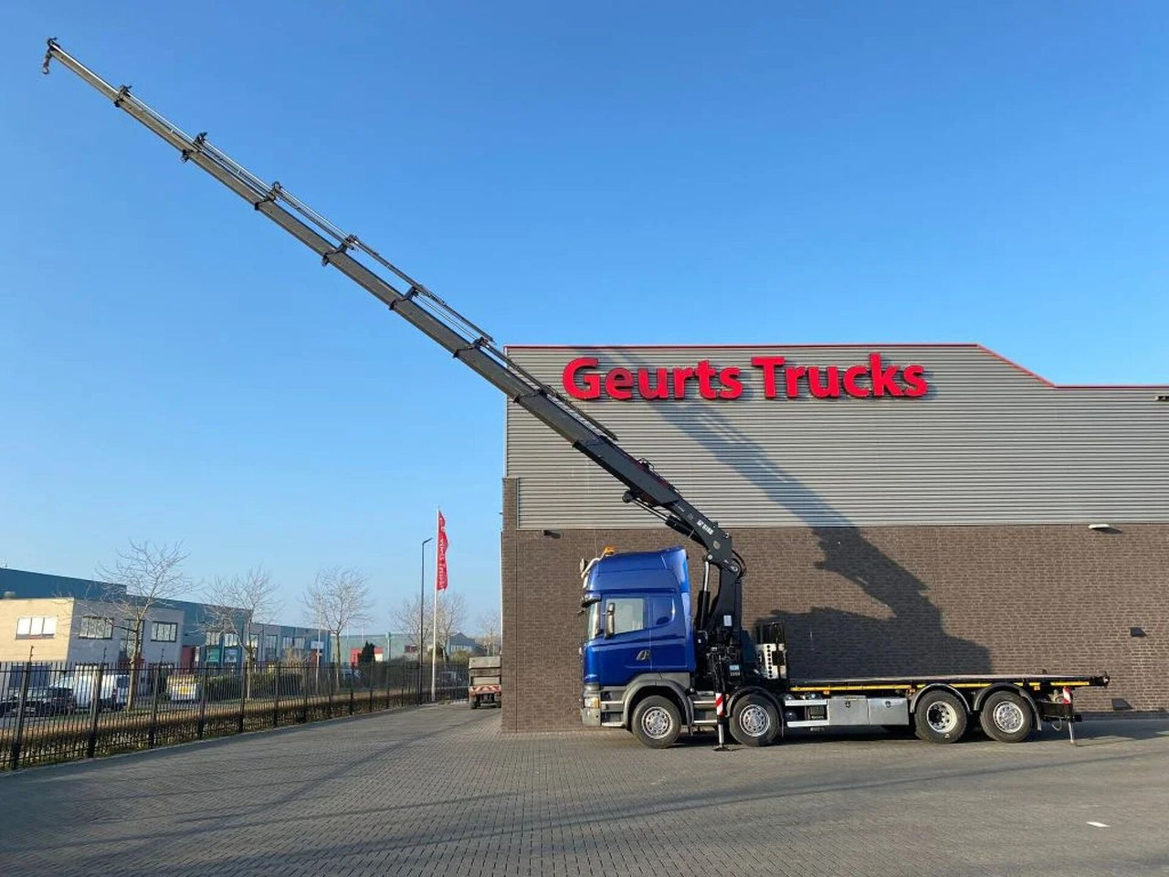 Scania R580 V8 8X2 + HIAB XS 544 E-8 HIPRO KRAAN/KRAN/C - Kraanwagen: afbeelding 5 Scania R580 V8 8X2 + HIAB XS 544 E-8 HIPRO KRAAN/KRAN/C - Kraanwagen: afbeelding 5