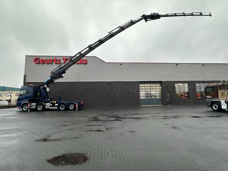 Volvo FH 16.650 8X2 + EFFER 1855/8S + JIB 6S HEAVY DUTY KRAAN/KRAN/CRANE/GRUA - Trekker: afbeelding 1 Volvo FH 16.650 8X2 + EFFER 1855/8S + JIB 6S HEAVY DUTY KRAAN/KRAN/CRANE/GRUA - Trekker: afbeelding 1