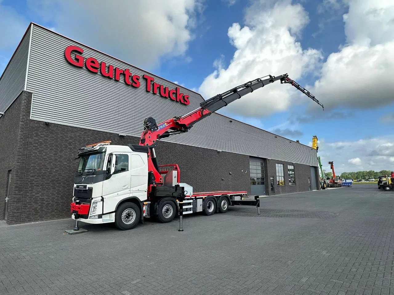 Volvo FH 540 8X2 MET HMF 9520K-K6 + JIB FJ2000-K6 KRAA - Kraanwagen: afbeelding 2 Volvo FH 540 8X2 MET HMF 9520K-K6 + JIB FJ2000-K6 KRAA - Kraanwagen: afbeelding 2