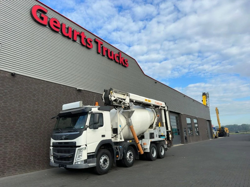 Volvo FM 410 8X4 + STETTER 9 M3 MIXER/MISCHER + THEAM 15 M TRANSPORTBAND/BELT - Betonmixer: afbeelding 2 Volvo FM 410 8X4 + STETTER 9 M3 MIXER/MISCHER + THEAM 15 M TRANSPORTBAND/BELT - Betonmixer: afbeelding 2