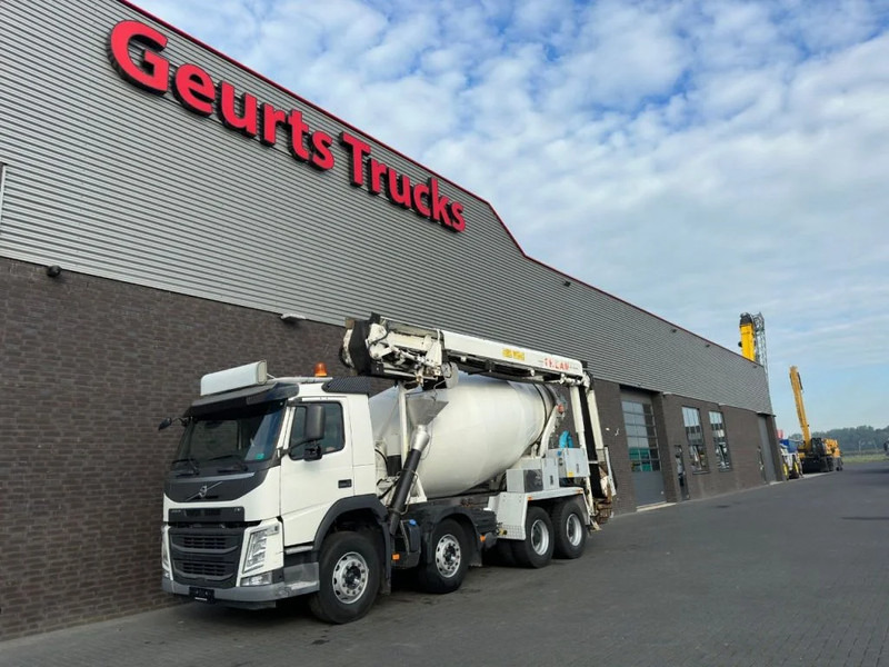 Volvo FM 410 8X4 + STETTER 9 M3 MIXER/MISCHER + THEAM 15 M TRANSPORTBAND/BELT - Betonmixer: afbeelding 2 Volvo FM 410 8X4 + STETTER 9 M3 MIXER/MISCHER + THEAM 15 M TRANSPORTBAND/BELT - Betonmixer: afbeelding 2