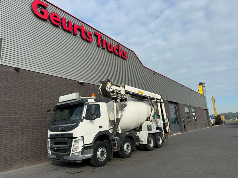 Volvo FM 410 8X4 + STETTER 9 M3 MIXER/MISCHER + THEAM 15 M TRANSPORTBAND/BELT - Betonmixer: afbeelding 2 Volvo FM 410 8X4 + STETTER 9 M3 MIXER/MISCHER + THEAM 15 M TRANSPORTBAND/BELT - Betonmixer: afbeelding 2