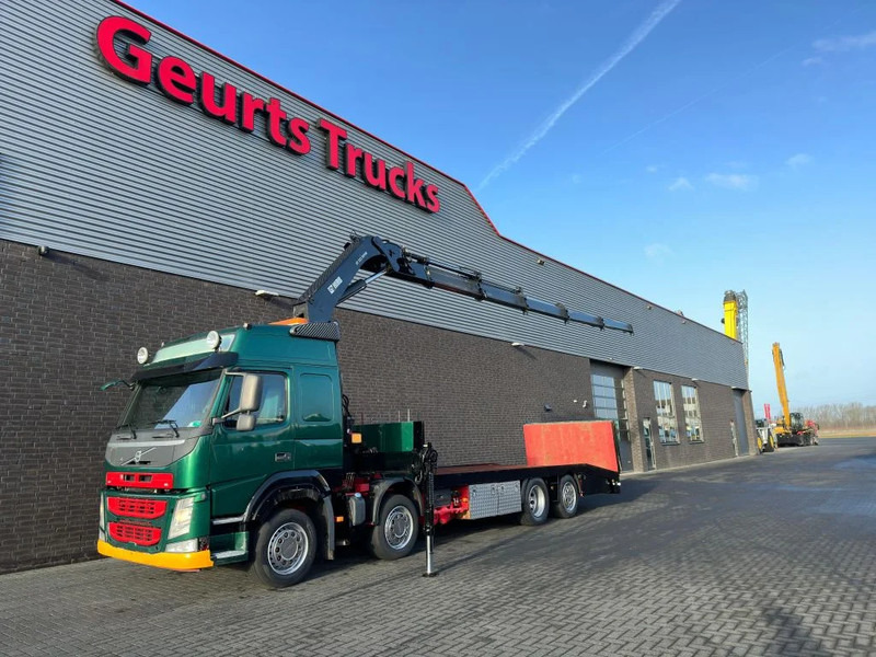 Volvo FM 500 8X2 OPRIJWAGEN/MACHINE TRANSPORTER + HIAB 322 EP-5 HIPRO KRAAN/KRAN/CRANE/GRUA - Kraanwagen: afbeelding 2 Volvo FM 500 8X2 OPRIJWAGEN/MACHINE TRANSPORTER + HIAB 322 EP-5 HIPRO KRAAN/KRAN/CRANE/GRUA - Kraanwagen: afbeelding 2