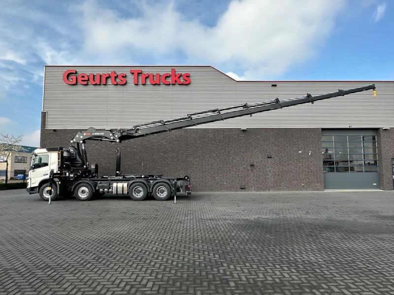 Volvo FMX 500 8X4 HIAB HAAKARM + HIAB 548 E-8 KRAAN/KRAN/CRANE/GRUA - Haakarmsysteem vrachtwagen, Kraanwagen: afbeelding 4 Volvo FMX 500 8X4 HIAB HAAKARM + HIAB 548 E-8 KRAAN/KRAN/CRANE/GRUA - Haakarmsysteem vrachtwagen, Kraanwagen: afbeelding 4