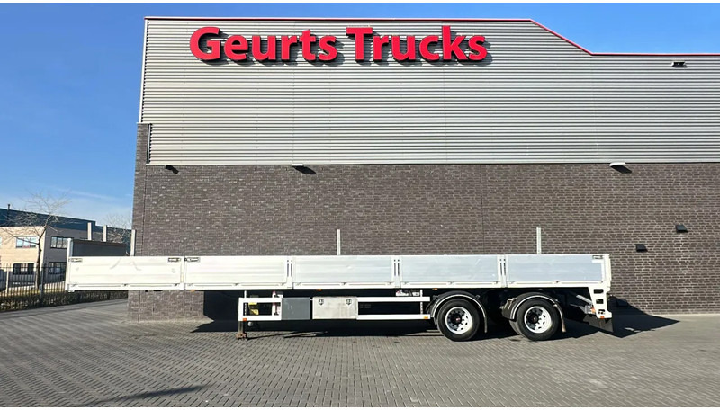 WEB TRAILER PRSH18-1TRI 2 ASSER GESTUURD COMPLEET - Open bak met boorden oplegger: afbeelding 1 WEB TRAILER PRSH18-1TRI 2 ASSER GESTUURD COMPLEET - Open bak met boorden oplegger: afbeelding 1