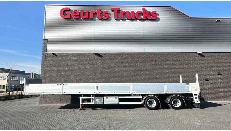 WEB TRAILER PRSH18-1TRI 2 ASSER GESTUURD COMPLEET - Open bak met boorden oplegger: afbeelding 1 WEB TRAILER PRSH18-1TRI 2 ASSER GESTUURD COMPLEET - Open bak met boorden oplegger: afbeelding 1
