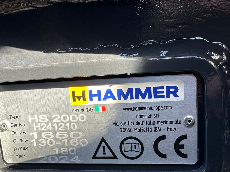 Nieuw Hydraulische hamer Hammer HS2000: afbeelding 9