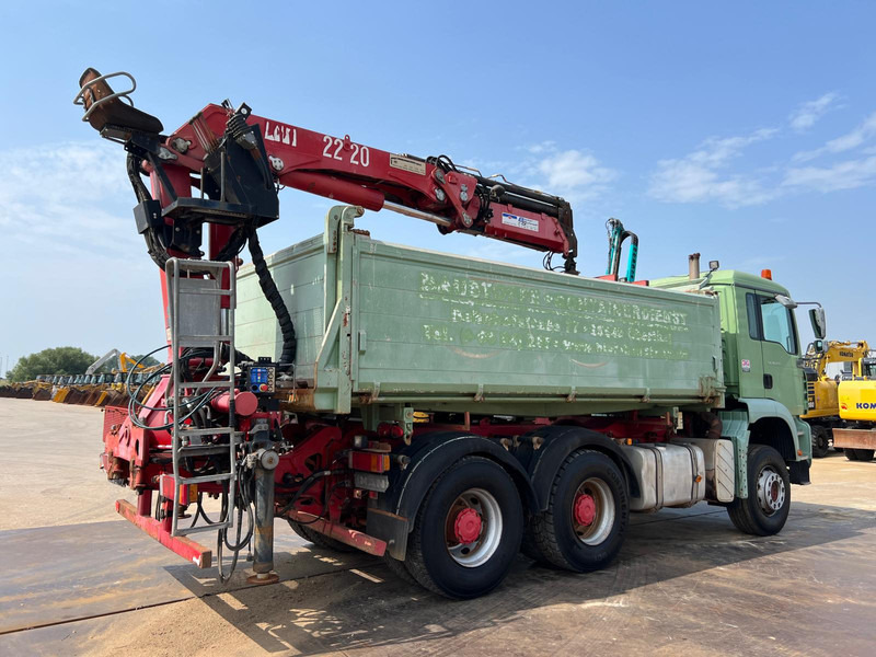 MAN TGA 26.480 tipper + HMF crane - Kipper vrachtwagen, Kraanwagen: afbeelding 5 MAN TGA 26.480 tipper + HMF crane - Kipper vrachtwagen, Kraanwagen: afbeelding 5