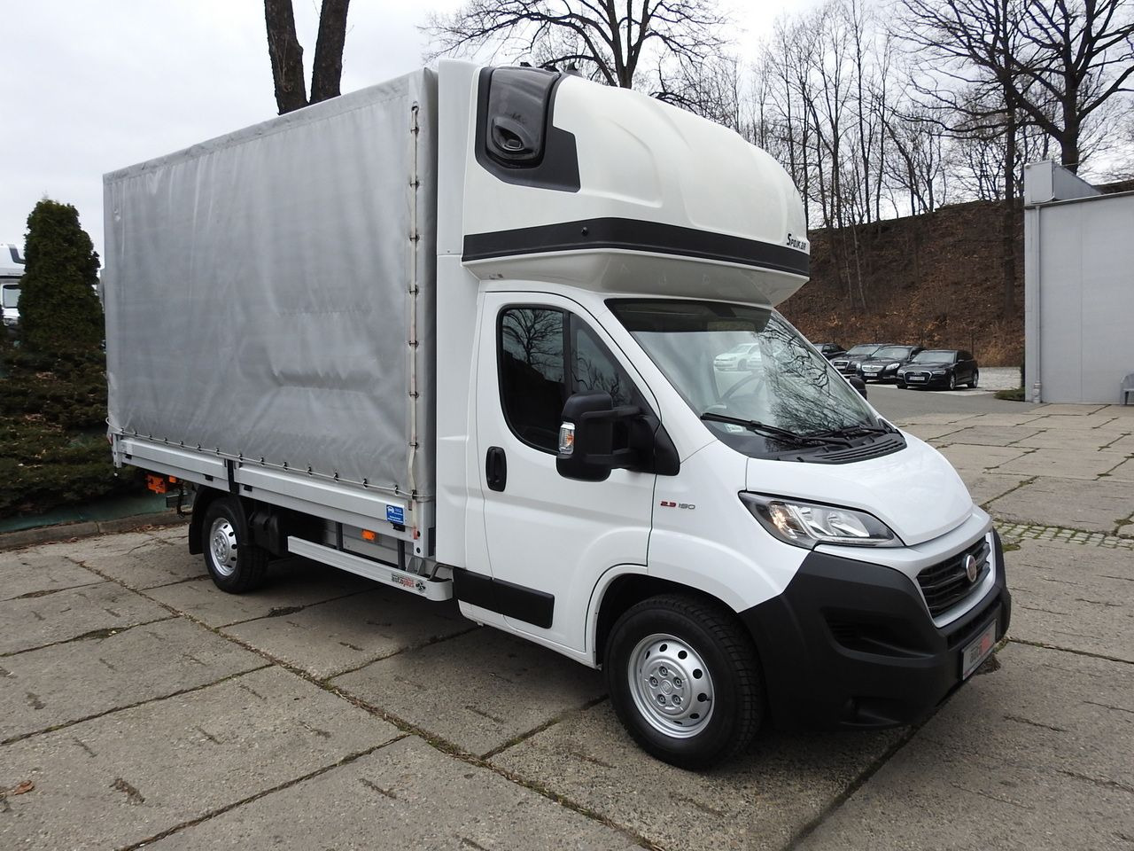 FIAT DUCATO TARPAULIN LIFT 8 PALLETS WEBASTO CRUISE CONTROL AIR CONDITIONING 150HP - Schuifzeilen bestelwagen: afbeelding 4 FIAT DUCATO TARPAULIN LIFT 8 PALLETS WEBASTO CRUISE CONTROL AIR CONDITIONING 150HP - Schuifzeilen bestelwagen: afbeelding 4