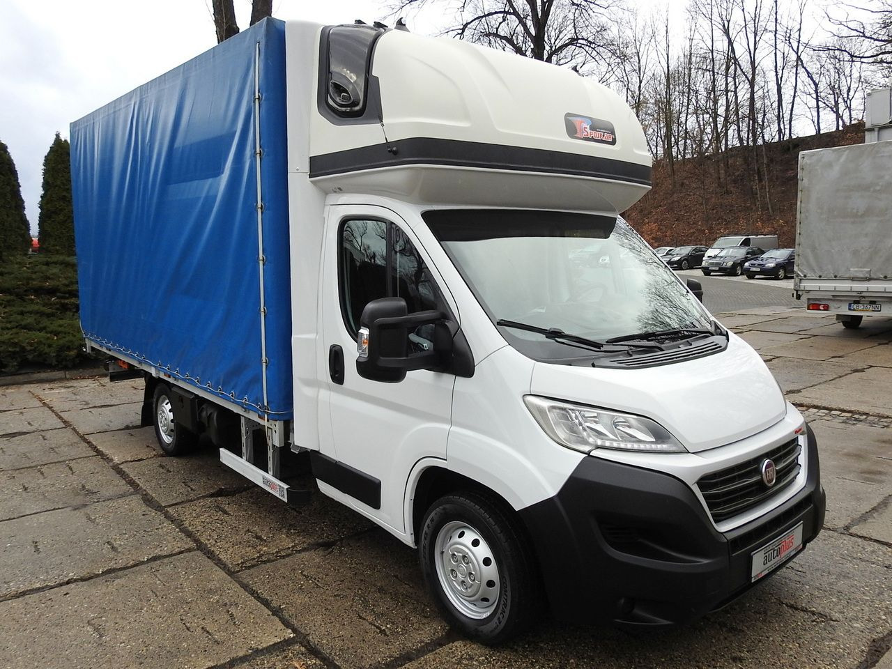 FIAT DUCATO TARPAULIN LIFT 9 PALLETS WEBASTO CRUISE CONTROL A/C LED LAMP 180HP - Schuifzeilen bestelwagen: afbeelding 4 FIAT DUCATO TARPAULIN LIFT 9 PALLETS WEBASTO CRUISE CONTROL A/C LED LAMP 180HP - Schuifzeilen bestelwagen: afbeelding 4
