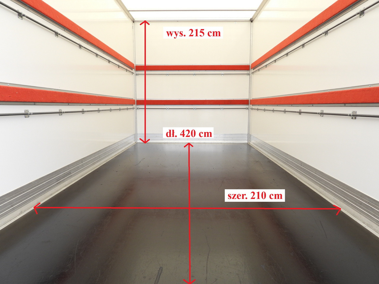 Bestelwagen gesloten laadbak FORD TRANSIT BOX 8 PALLETS CRUISE CONTROL AIR CONDITIONING  130HP: afbeelding 12