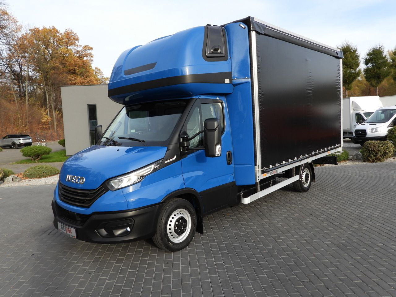 Schuifzeilen bestelwagen IVECO DAILY 35S21 TARPAULIN 10 PALLETS WEBASTO CRUISE CONTROL NAVIGATION LED LIGHTS AUTOMATIC TRANSMISSION HI-MATIC AIR CONDITIONING  210HP: afbeelding 18
