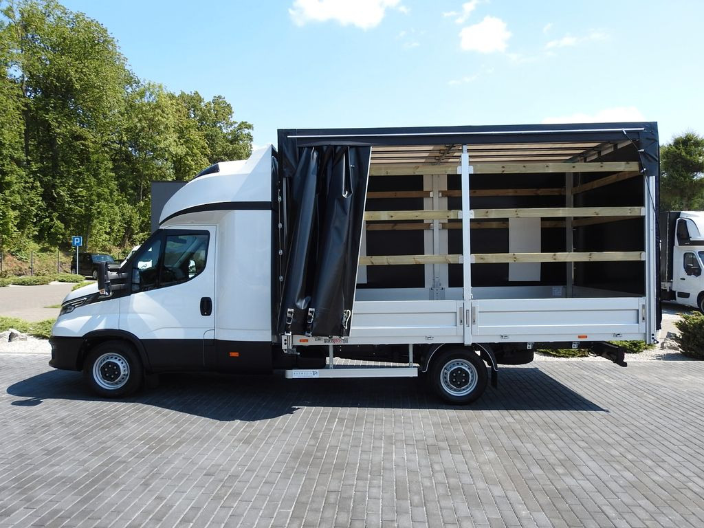Nieuw Schuifzeilen bestelwagen, Bestelwagen met dubbele cabine Iveco DAILY 35S18 NEUE PRITSCHE PLANE 8 PALETTEN  A/C: afbeelding 8