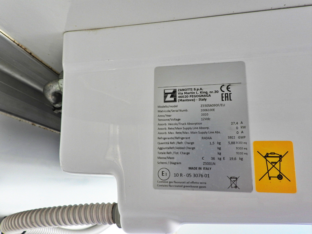 Koelwagen MAN TGE 3.140 REGRIGERATOR BOX -1*C 8 PALLETS HEATING FUNCTION CRUISE CONTROL PNEUMATICS AIR CONDITIONING 140HP: afbeelding 23 Koelwagen MAN TGE 3.140 REGRIGERATOR BOX -1*C 8 PALLETS HEATING FUNCTION CRUISE CONTROL PNEUMATICS AIR CONDITIONING 140HP: afbeelding 23