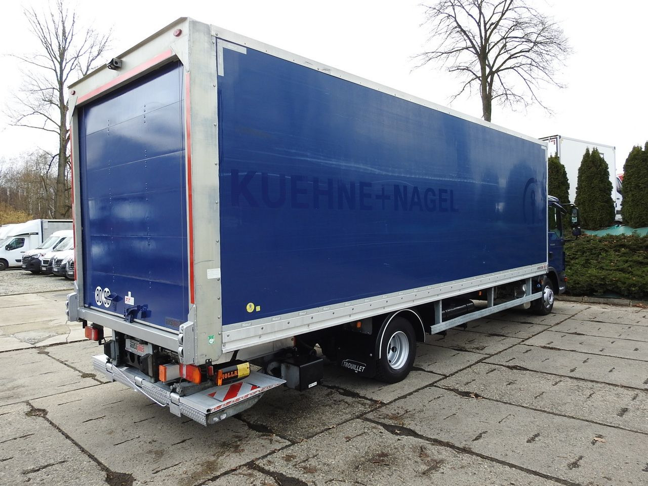 Bestelwagen gesloten laadbak MAN TGL 12.220 BOX LIFT 18 PALLETS CRUISE CONTROLAIR CONDITIONING PNEUMATICS AUTOMATIC TWIN WHEELS  220HP: afbeelding 15