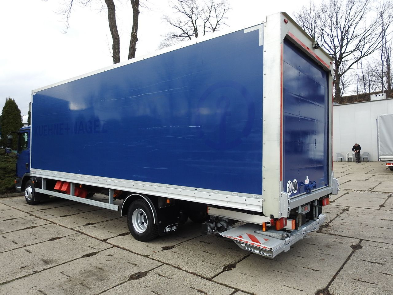 Bestelwagen gesloten laadbak MAN TGL 12.220 BOX LIFT 18 PALLETS CRUISE CONTROLAIR CONDITIONING PNEUMATICS AUTOMATIC TWIN WHEELS  220HP: afbeelding 9