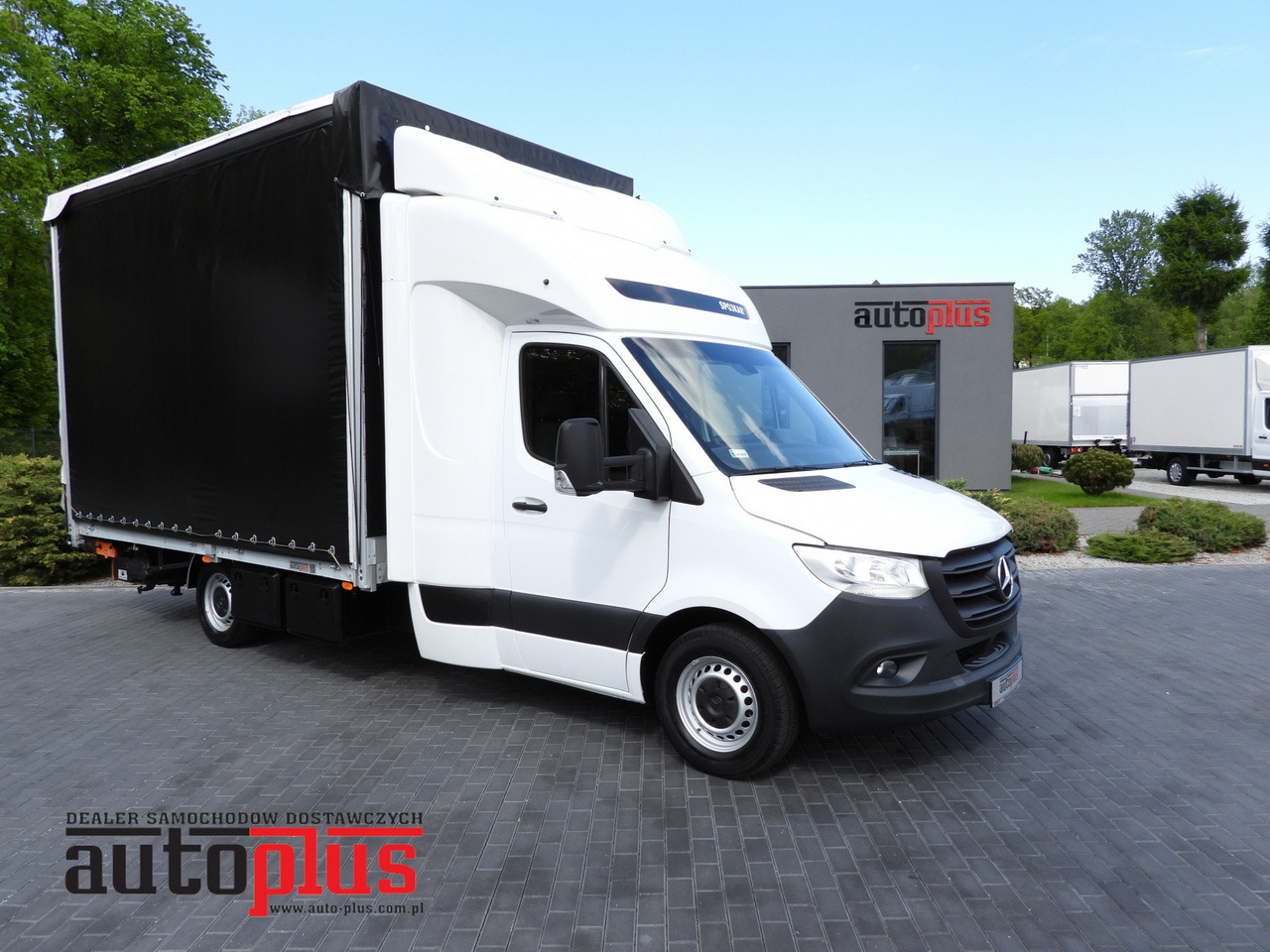 MERCEDES SPRINTER 316 TARPAULIN LIFT 10 PALLETS WEBASTO CRUISE CONTROL PNEUMATICS AIR CONDITIONING 160HP - Schuifzeilen bestelwagen: afbeelding 1 MERCEDES SPRINTER 316 TARPAULIN LIFT 10 PALLETS WEBASTO CRUISE CONTROL PNEUMATICS AIR CONDITIONING 160HP - Schuifzeilen bestelwagen: afbeelding 1