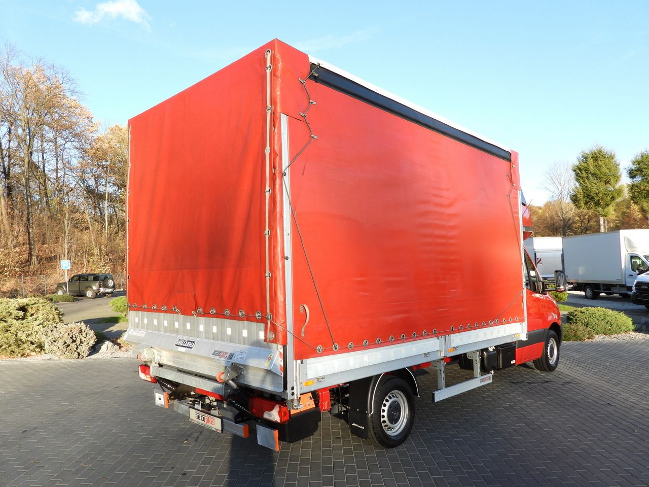 MERCEDES SPRINTER 316 TARPAULIN LIFT 8 PALLETS WEBASTO CRUISE CONTROL AIR CONDITIONING  160HP - Schuifzeilen bestelwagen: afbeelding 3 MERCEDES SPRINTER 316 TARPAULIN LIFT 8 PALLETS WEBASTO CRUISE CONTROL AIR CONDITIONING  160HP - Schuifzeilen bestelwagen: afbeelding 3