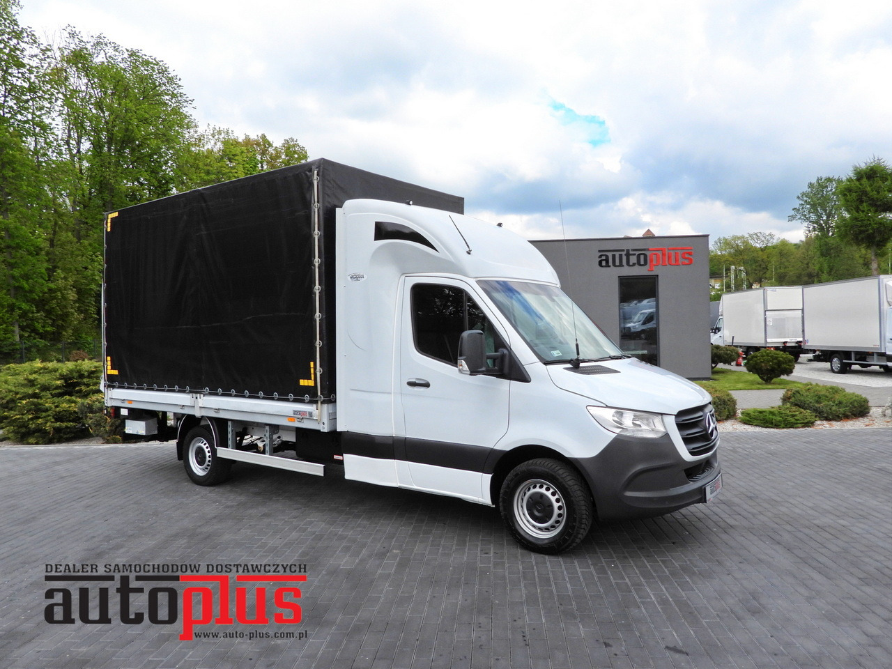 MERCEDES SPRINTER 316 TARPAULIN LIFT 8 PALLETS WEBASTO CRUISE CONTROL AIR CONDITIONING 160HP - Schuifzeilen bestelwagen: afbeelding 1 MERCEDES SPRINTER 316 TARPAULIN LIFT 8 PALLETS WEBASTO CRUISE CONTROL AIR CONDITIONING 160HP - Schuifzeilen bestelwagen: afbeelding 1